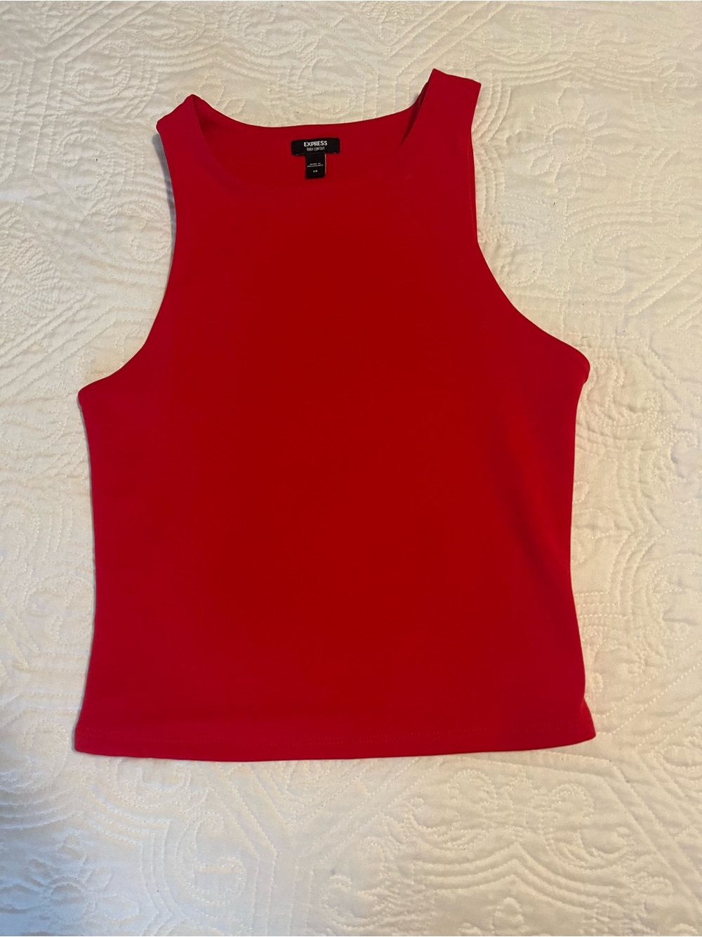Express Bright Red Tank Top